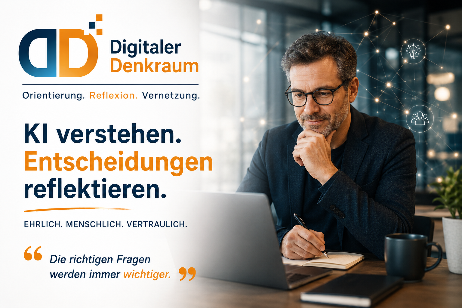 Präsentationsansicht zum Digitalen Denkraum